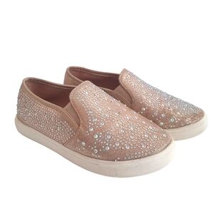Link Girl's Glitter Rhinestones Shoes Size 13.